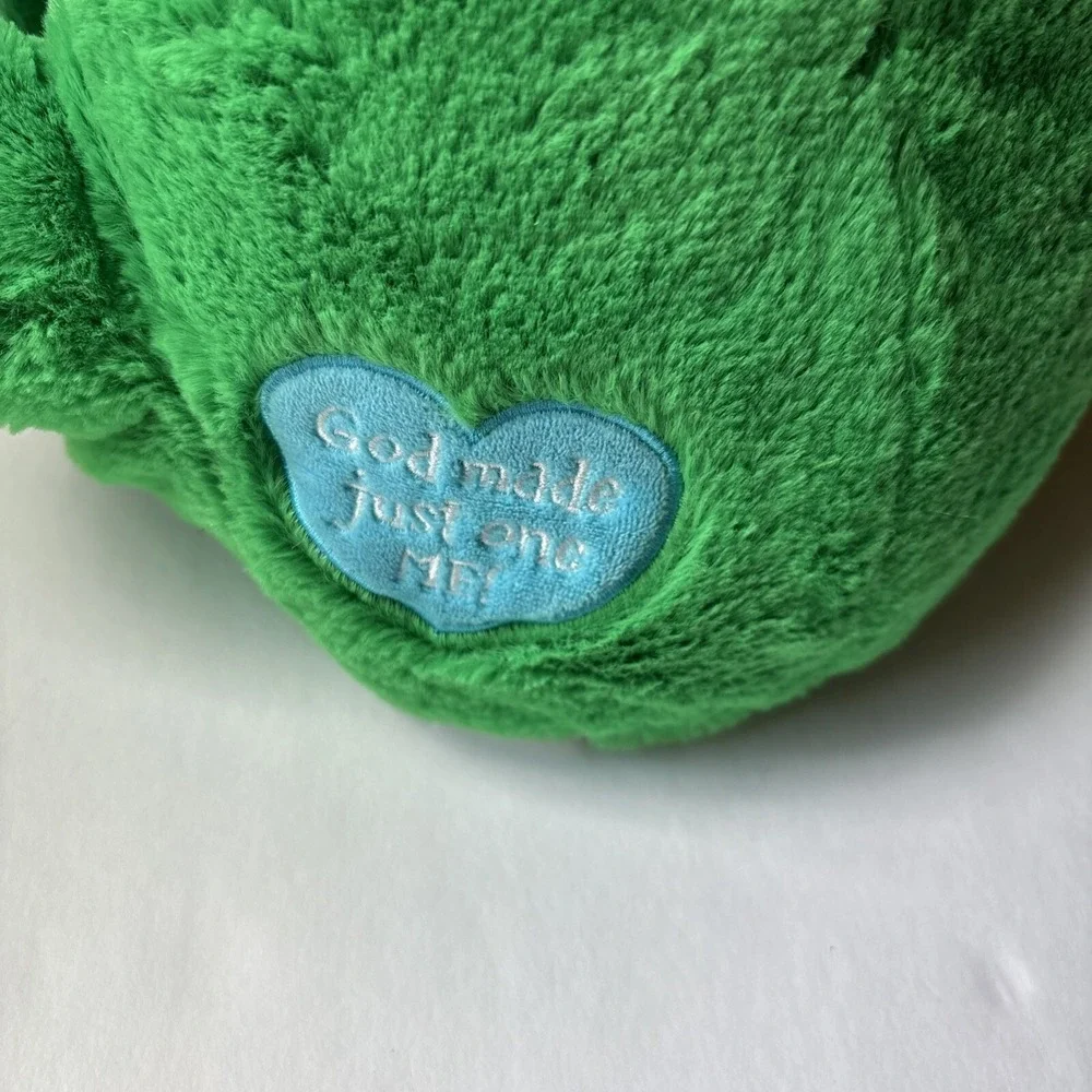 Sawyer The Frog Frog Stuffed Animal‎ Plush Mary Martha God Made Just One Green